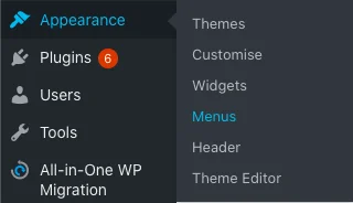 Menu Menu