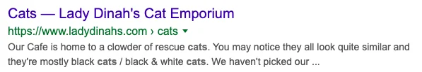 Too Long Search Results